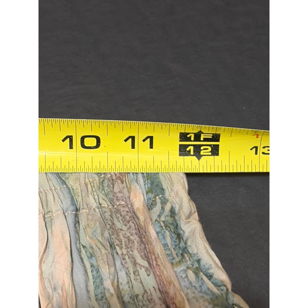 Vtg Alfredo's Wife XS Southwestern Gecko Appliqué Tie Dye Broomstick Skirt Set - Picture 11 of 12
